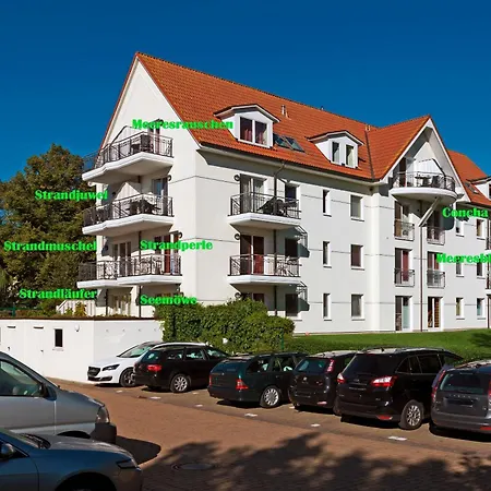 Apartamento Ostsee Residenz Meeresblick Strandmuschel *